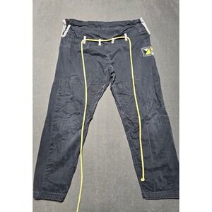 93 Brand Kimonos Judo Jiu Jitsu Pants Only Mens A2 Gray Training Casual MMA